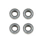 Image of Team Associated Factory Team Bearings 4x8x3mm Metal Shielded Bearings (4pcs) 