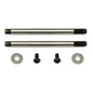 Image of Team Associated 1/10th Scale Chrome 3x27.5mm Shock Shafts V2 (2) ASC91620