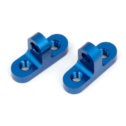 Image of Team Associated RC10 B6 Buggy Blue Alloy Servo Mount ASC91719