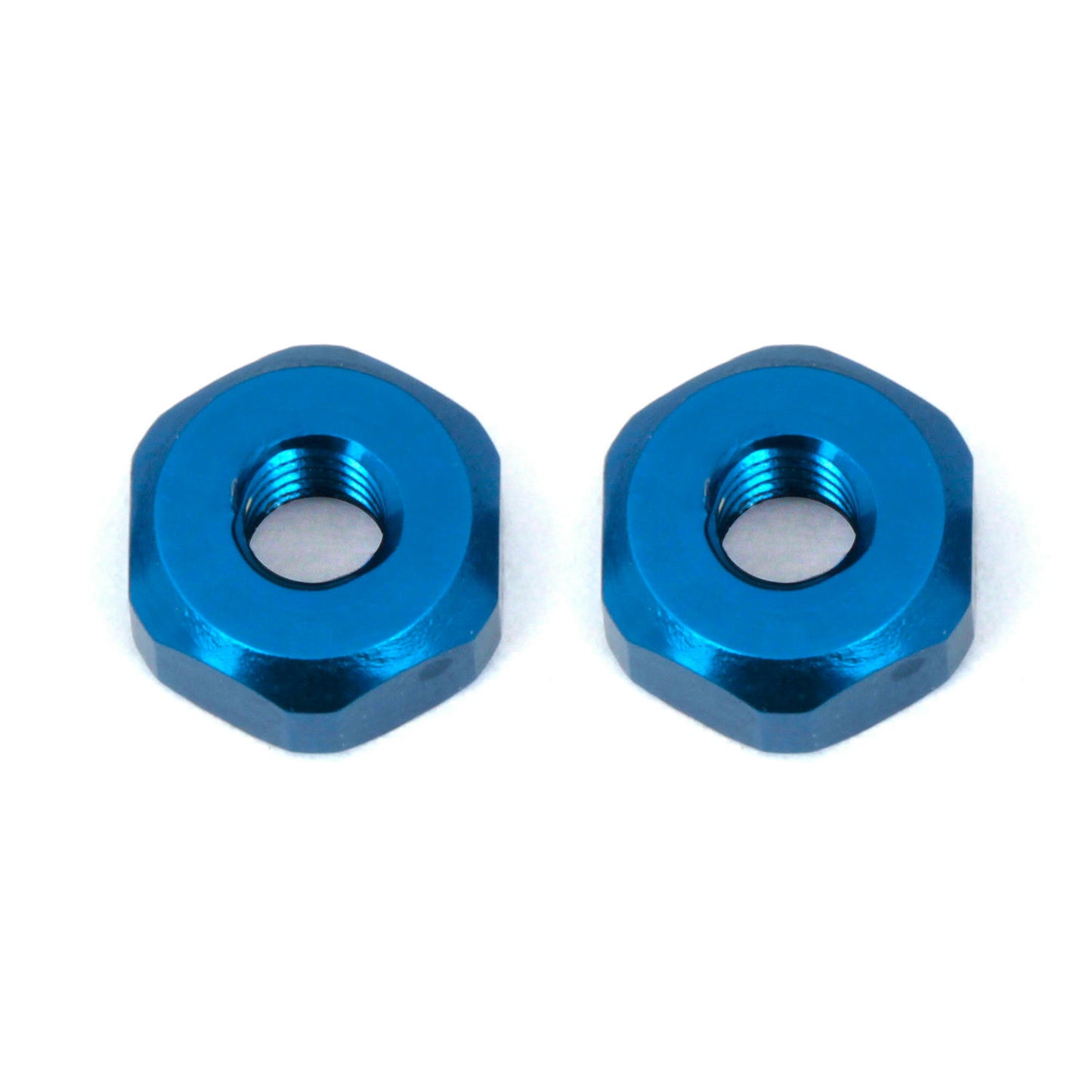 Image of Team Associated RC10 B6/B6D Buggy Blue Alloy Thumbscrews (2pcs) ASC91729