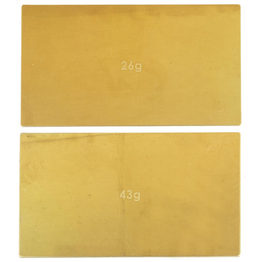 Image of B6 Brass Under Battery Weights