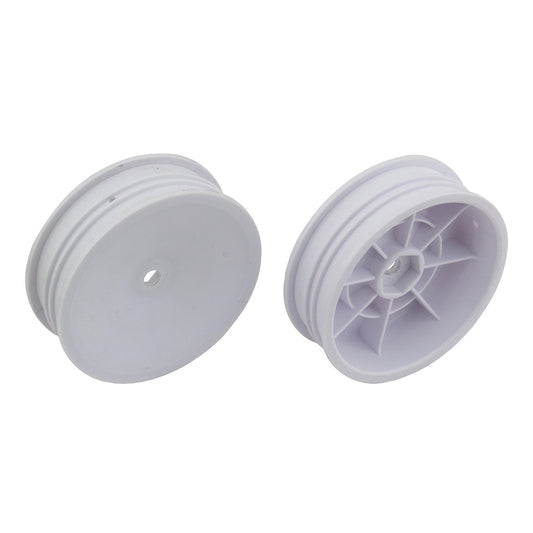 Image of Slim Front Wheels, 2WD White 12mm Hex for B6 and B6D