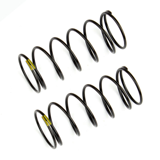 Image of RCB6.1 Buggy Front Shock Springs Yellow 4.3lb/in, L=44mm ASC91834