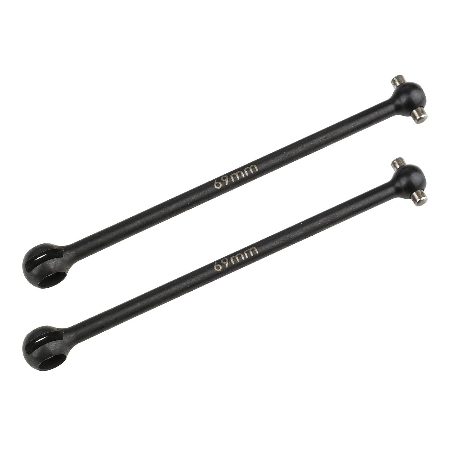 Image of Team Associated RC10B6.2 62mm CVA Driveshaft Bones (2pcs) ASC91860