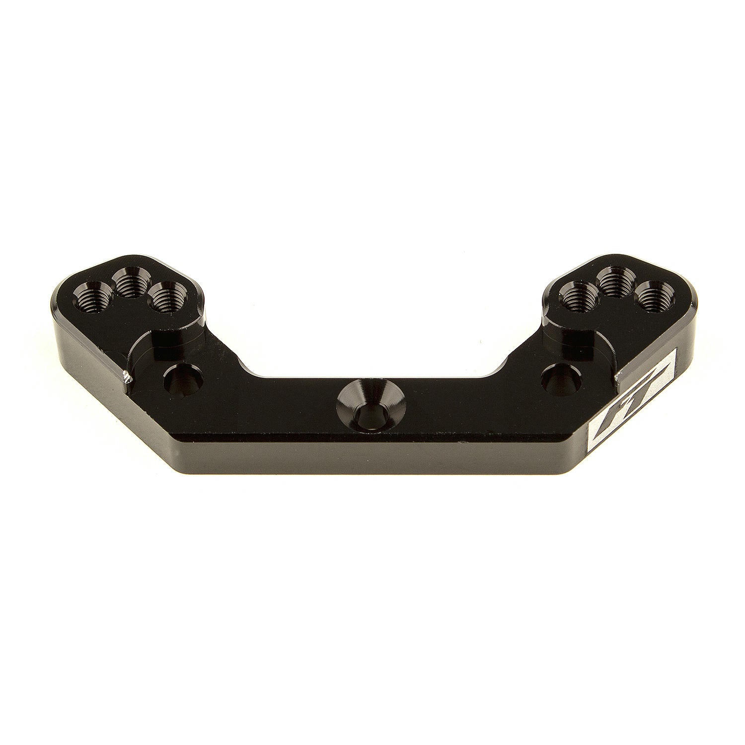 Image of Team Associated RC10B6.2 Buggy Black +2mm Alloy Rear Ballstud Mount ASC91889