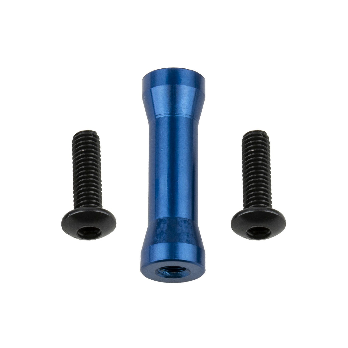 Image of Team Associated RC10 B6.3/B6.3D Blue Alloy Wing Mount Brace Set ASC91903