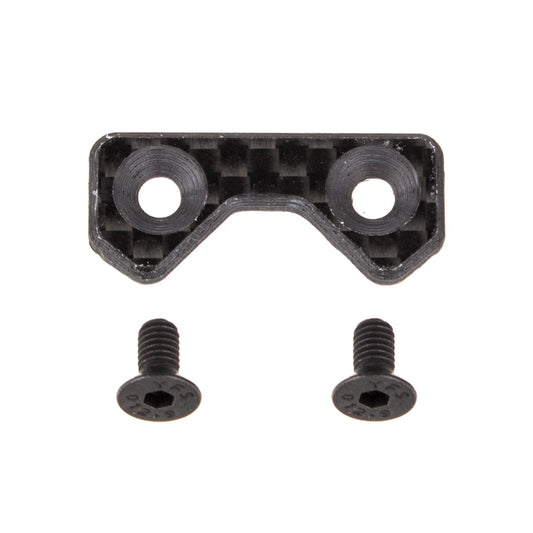 Image of FT RC10 One-Piece Front Carbon Fiber Wing Button