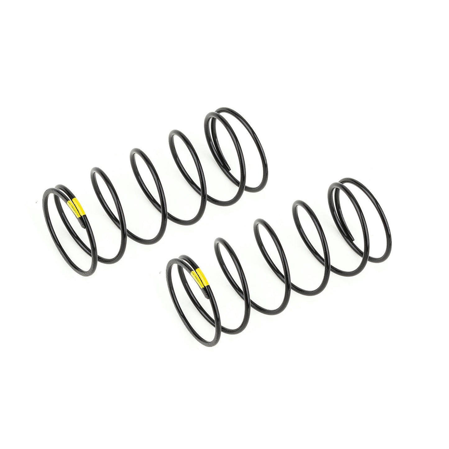 Image of Team Associated 13mm Front Shock Springs Yellow 3/8 lb/in L=44 6.5T 1.2D 91943