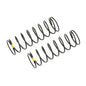 Image of 13mm Rear Shock Springs Yellow2.3lb/in, L61, 9.5T 1.2D RC10 B6.4 Buggy ASC91951