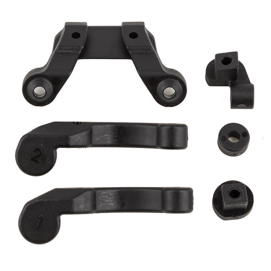 Image of RC10B6.4 Front Wing Mount, Fan Mounts, & Battery BRace S