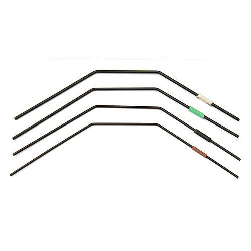 Image of Team Associated RC10 B64 4WD Buggy Front Soft Roll Bar Set ASC92051