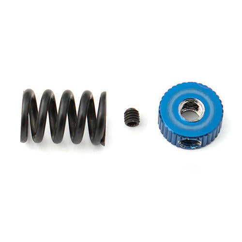 Image of Team Associated RC10 B64 4WD Buggy Blue Alloy Slipper Clutch Nut ASC92093