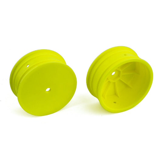 Image of Front Wheels, 12mm Hex 4WD Front 2.2in Wheels, Yellow