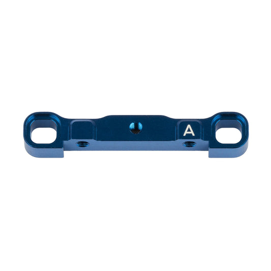 Image of Team Associated RC10 B74 4WD Buggy Blue Aluminum Arm Mount A ASC92121 RC10B74