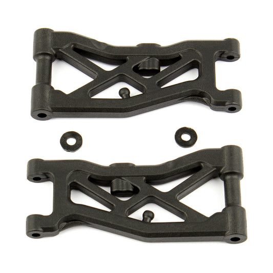 Image of Team Associated RC10 B74 4WD Buggy Front Suspension Arms ASC92128 RC10B74