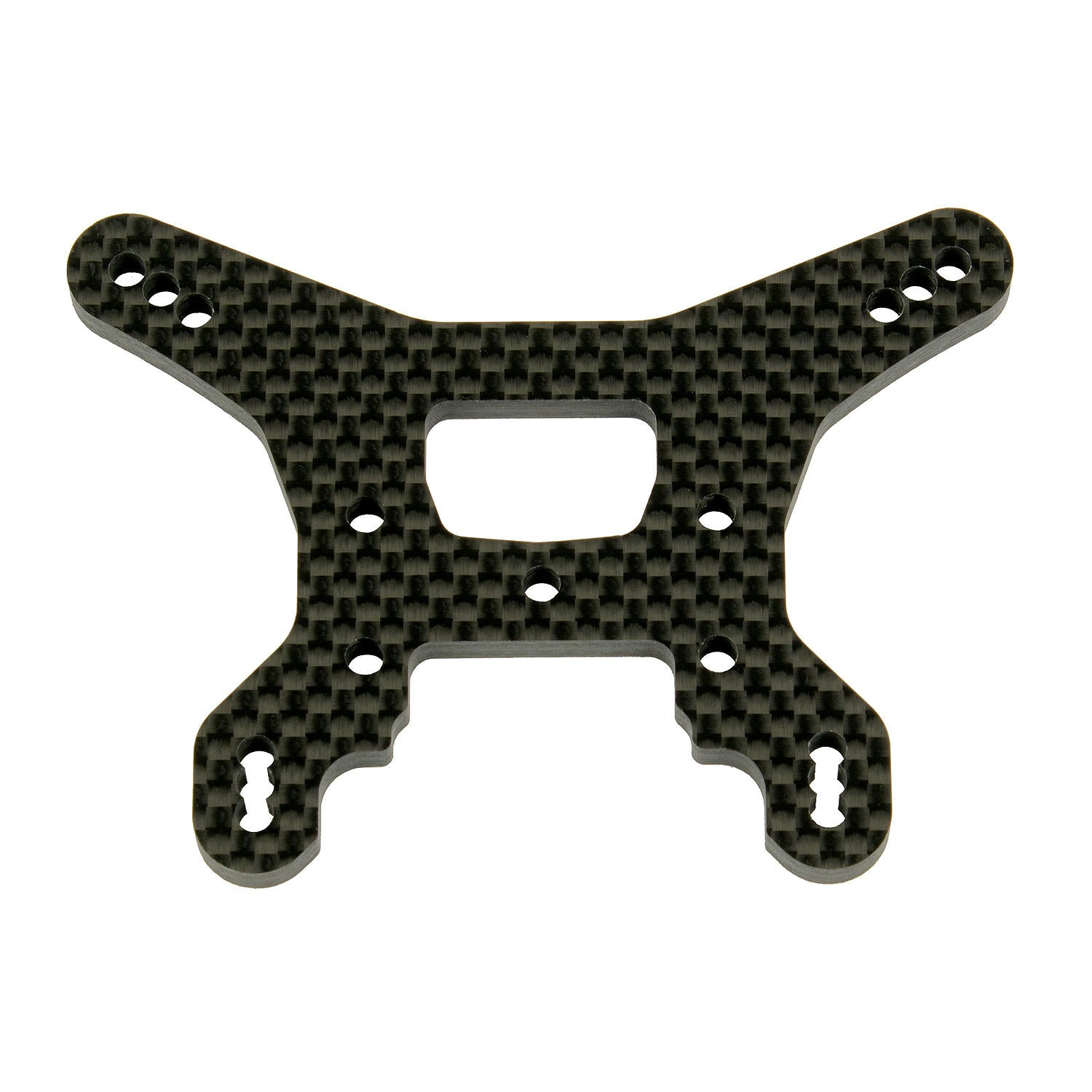 Image of Team Associated RC10 B74 4WD Buggy Carbon Fiber Rear Shock Tower 92156 RC10B74