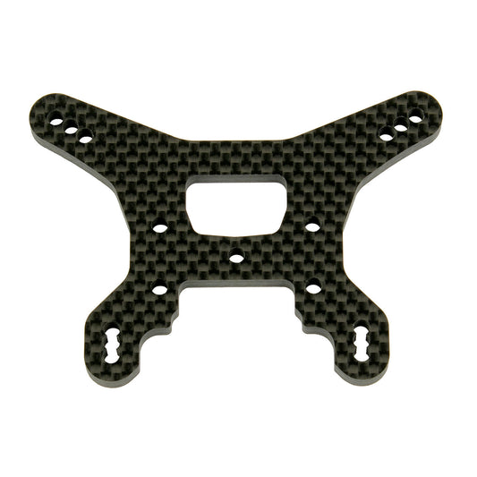 Image of Team Associated RC10 B74 4WD Buggy Carbon Fiber Rear Shock Tower 92156 RC10B74