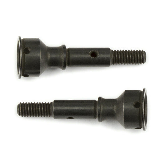 Image of Team Associated RC10B74 1/10 4WD Buggy 66mm Rear CVA Axles (2pcs) RC10 B74 92207