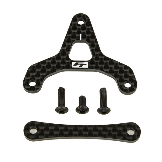 Image of Team Associated RC10B74.2 1/10 4WD Buggy Carbon Fiber Top Plate Kit ASC92321