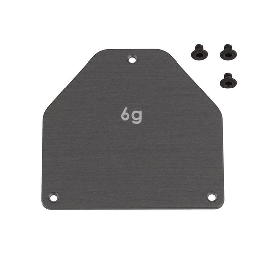 Image of RC10B7 FT Aluminum Servo Weight Plate, 6g
