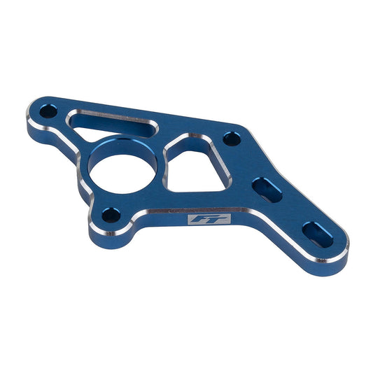Image of RC10B7 FT Motor Mount, Blue Aluminum