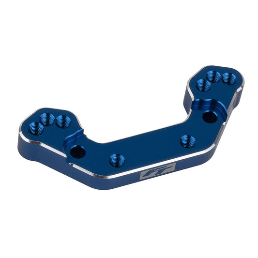 Image of RC10B7 FT Ballstud Mount, +2mm, Blue Aluminum