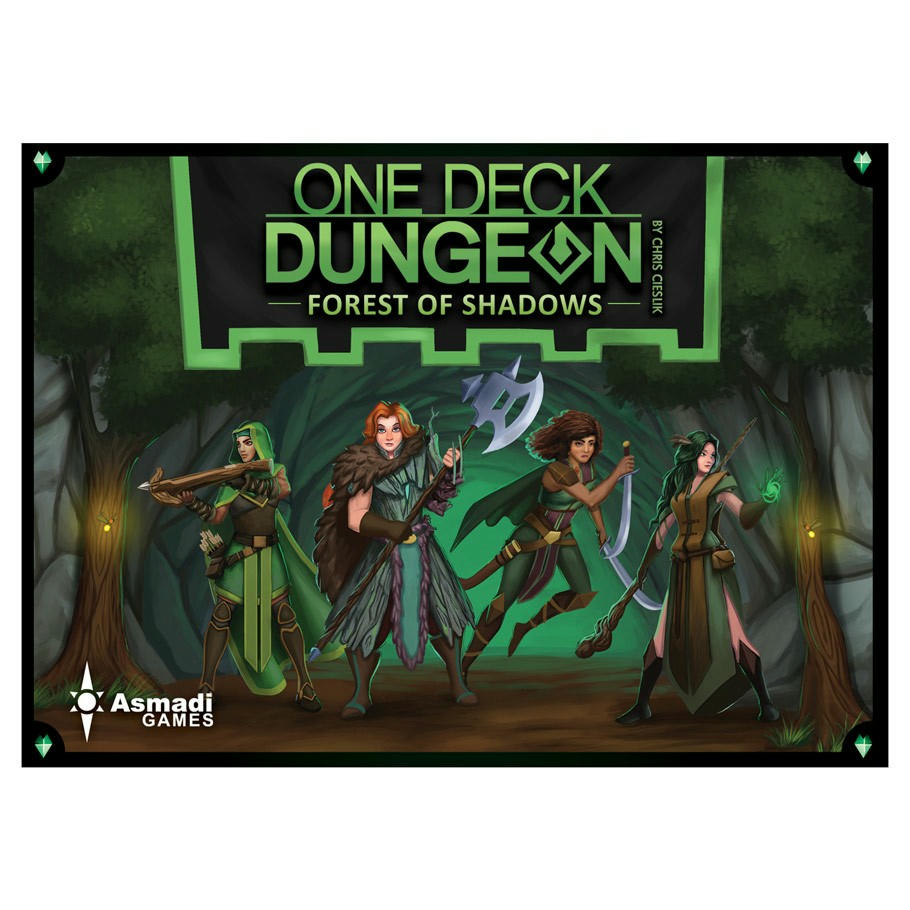 Image of One Deck Dungeon Forest of Shadows card game by Asmadi Games ASI0081