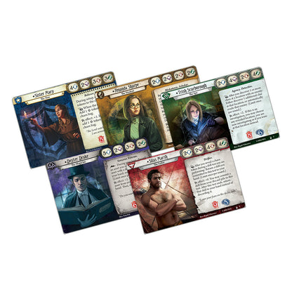 Image of Arkham Horror Card Game The Innsmouth Conspiracy Investigator Expansion ASMAHC81