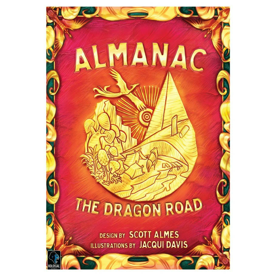 Image of Almanac: Dragon Road Board Game by Kolossal Games ASMALM01