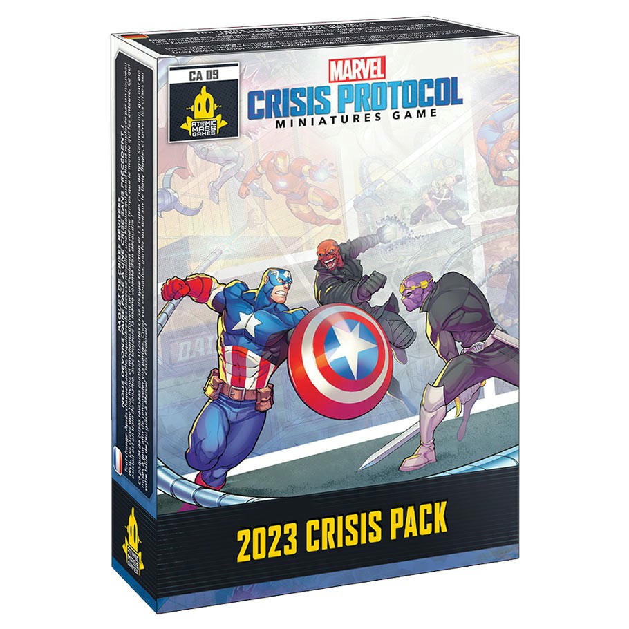 Image of Marvel Crisis Protocol Miniatures Game 2023 Crissis Card Pack ASMCA09