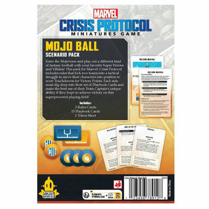 Image of Marvel Crisis Protocol Miniatures Game Mojo Ball Scenario Pack ASMCA14