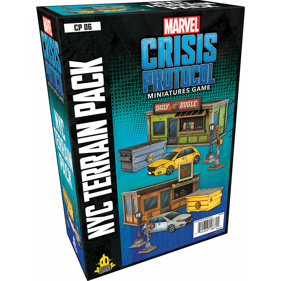 Image of Marvel Crisis Protocol Miniatures Game NYC Terrain Pack ASMCP06EN