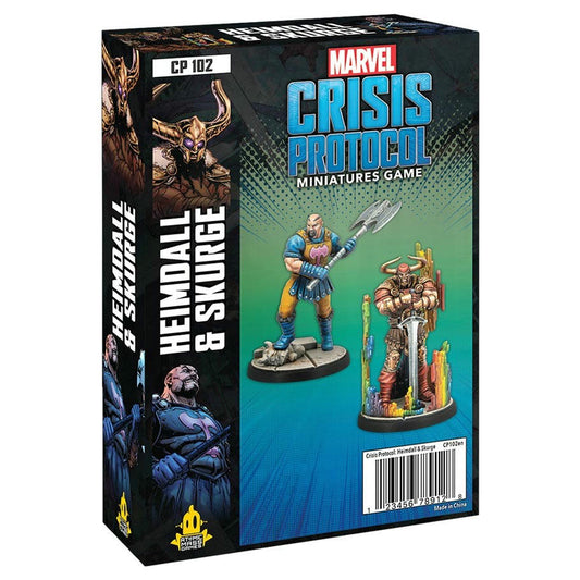 Image of Marvel Crisis Protocol Heimdall & Skurge Expansion ASMCP102EN