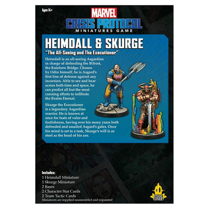 Image of Marvel Crisis Protocol Heimdall & Skurge Expansion ASMCP102EN