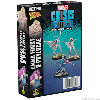 Image of Marvel Crisis Protocol Miniatures Game Emma Frost & Psylocke Character Pack