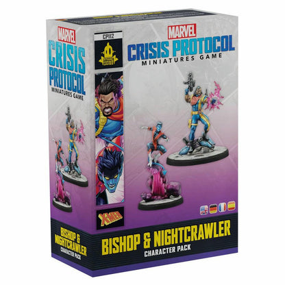 Image of Marvel Crisis Protocol Miniatures Game Bishop & Nightcrawler Character Pack