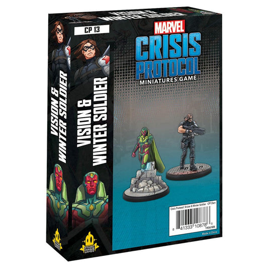 Image of Marvel Crisis Protocol Miniatures Game Vision & Winter Solider Expansion CP13