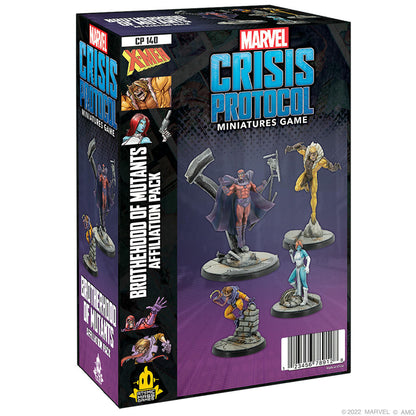 Image of Marvel Crisis Protocol Brotherhood of Mutants Affiliation Pack Expansion CP140EN