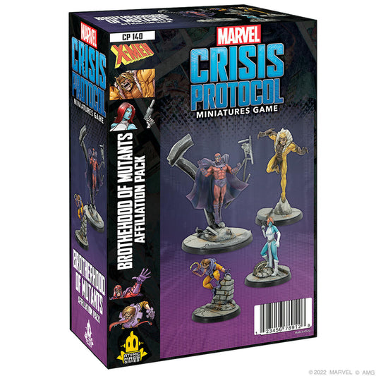Image of Marvel Crisis Protocol Brotherhood of Mutants Affiliation Pack Expansion CP140EN