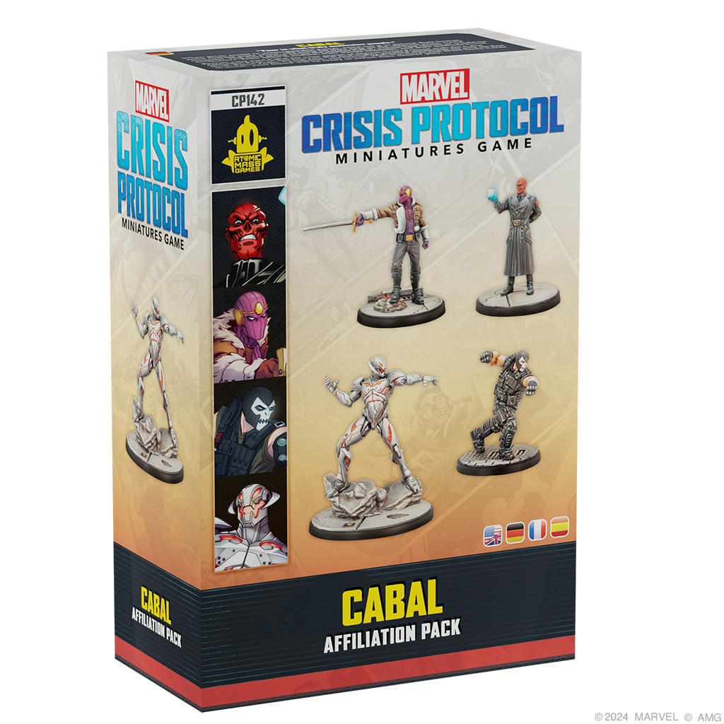 Image of Marvel Crisis Protocol Cabal Affiliation Pack Expansion ASMCP142