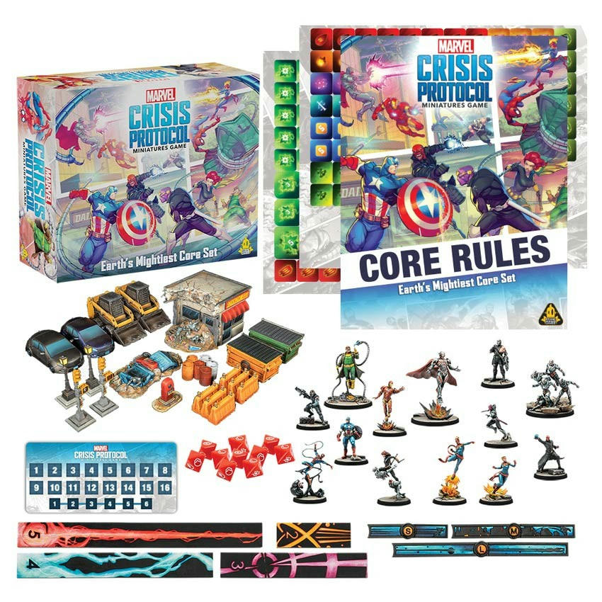 Image of Marvel Crisis Protocol Miniatures Game: Earth's Mightiest Core Set ASMCP143EN