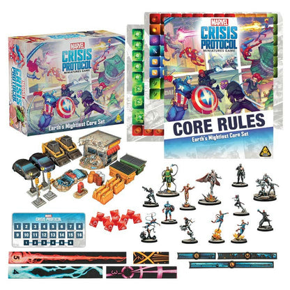 Image of Marvel Crisis Protocol Miniatures Game: Earth's Mightiest Core Set ASMCP143EN