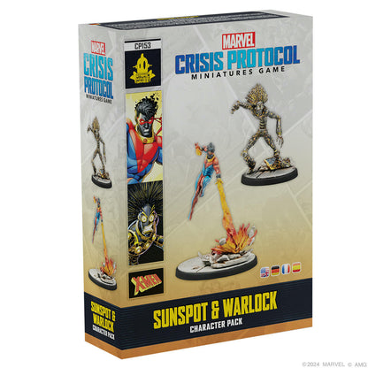 Image of Marvel Crisis Protocol Sunspot & Warlock Expansion ASMCP153