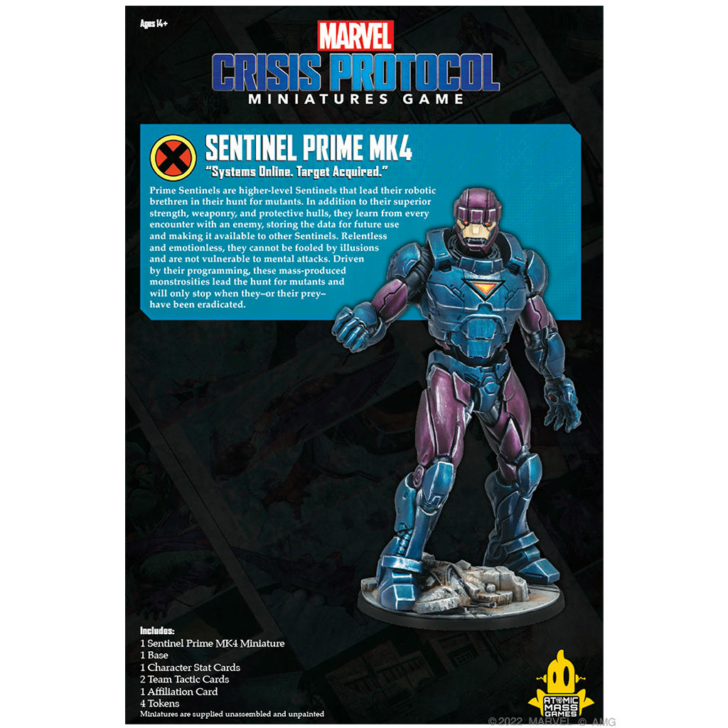 Image of Marvel Crisis Protocol Sentinel Prime MK4 Expansion ASMCP160EN