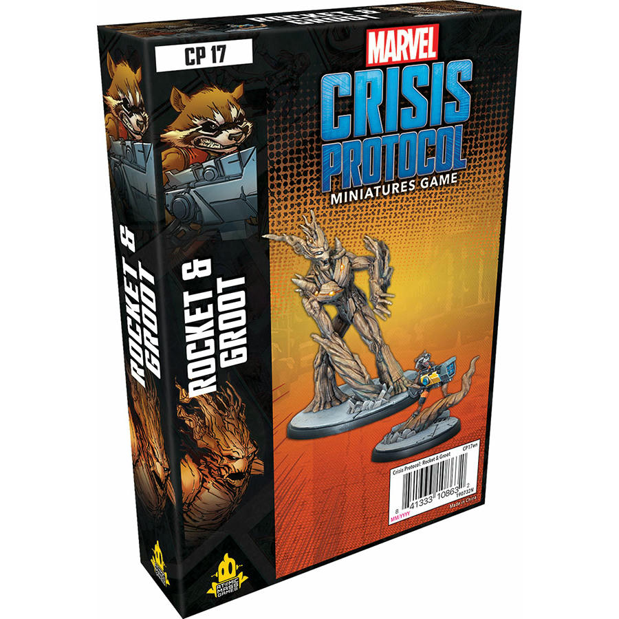 Image of Marvel Crisis Protocol Miniatures Game Rocket & Groot Character Expansion Pack 