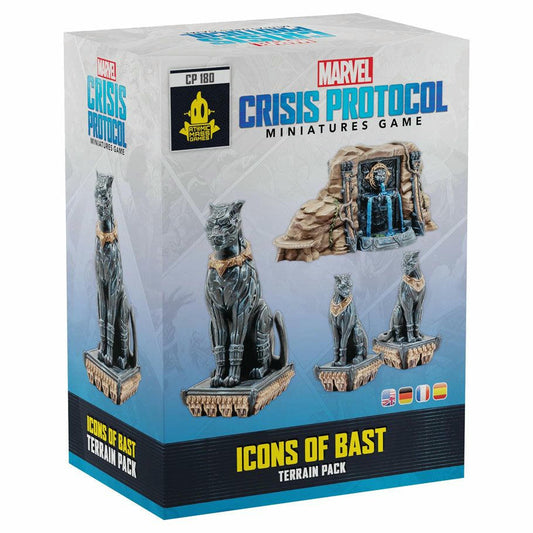 Image of Marvel Crisis Protocol Miniatures Game Icons of Bast Terrain Pack ASMCP180