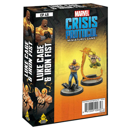 Image of Marvel Crisis Protocol Game Luke Cage & Iron Fist Character Expansion ASMCP49EN