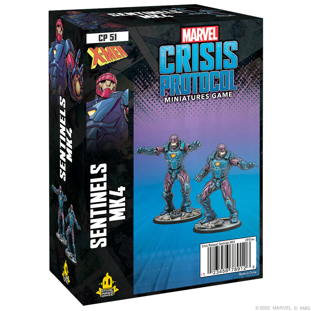 Image of Marvel Crisis Protocol SentinelS MK4 Expansion ASMCP51EN