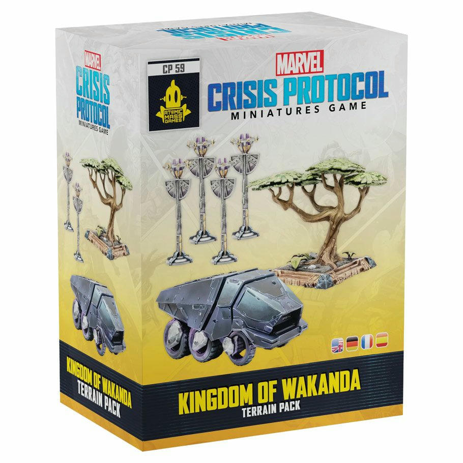 Image of Marvel Crisis Protocol Miniatures Game Kingdom of Wakanda Terrain Pack ASMCP59