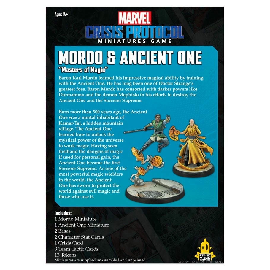 Image of Marvel Crisis Protocol Game Mordo & Ancient One Expansion ASMCP64